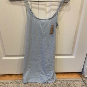SKIMS Fits Everybody Slip Dress in Sky, NWT, size small never worn
